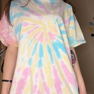 Pacsun Tie Dye Euphoria Shirt One Size